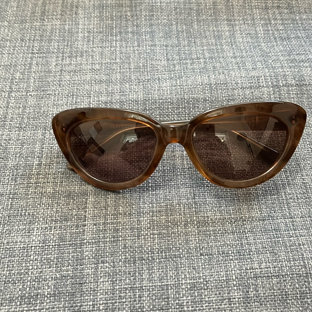 Vera Wang Brown Cat Eye Sunglasses